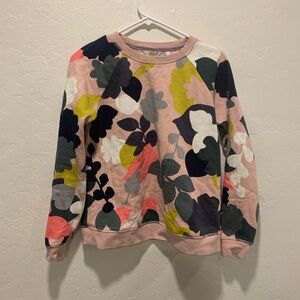 Boden Colorful Flower Sweater || S || Boden